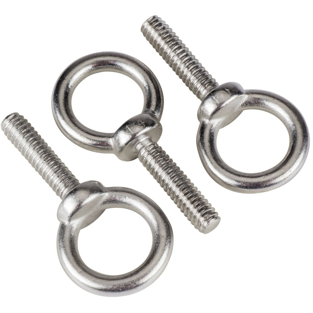 Stainless Steel Eye Bolt M6 x 25 mm 3 pcs. Eyebolt